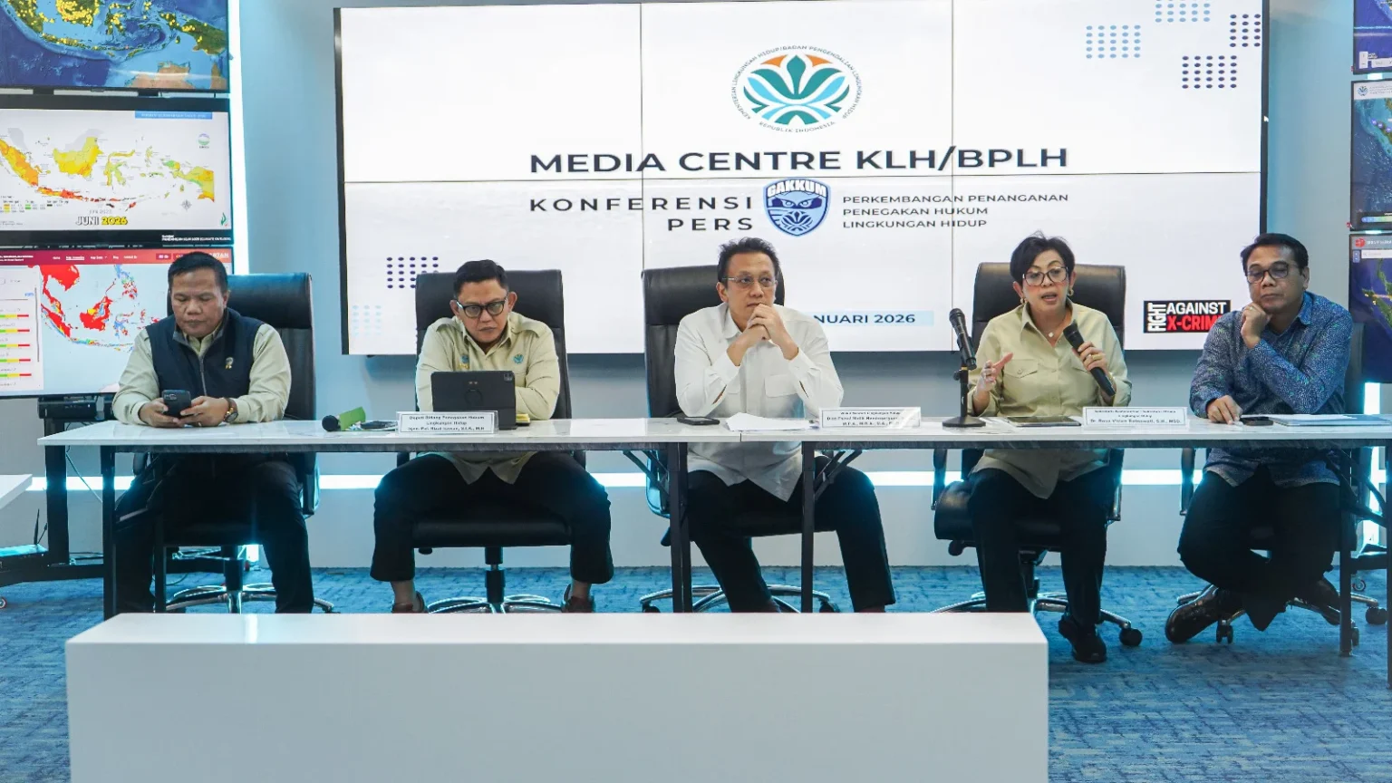 Sekretaris Utama Kementerian Lingkungan Hidup, Rosa Vivien Ratnawati. (Sumber: Dok. KLH)