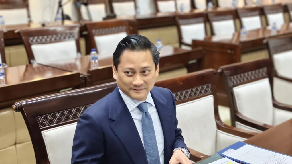 Deputi Gubernur Bank Indonesia terpilih, Thomas Djiwandono (sumber: Owrite/Anisa Aulia)