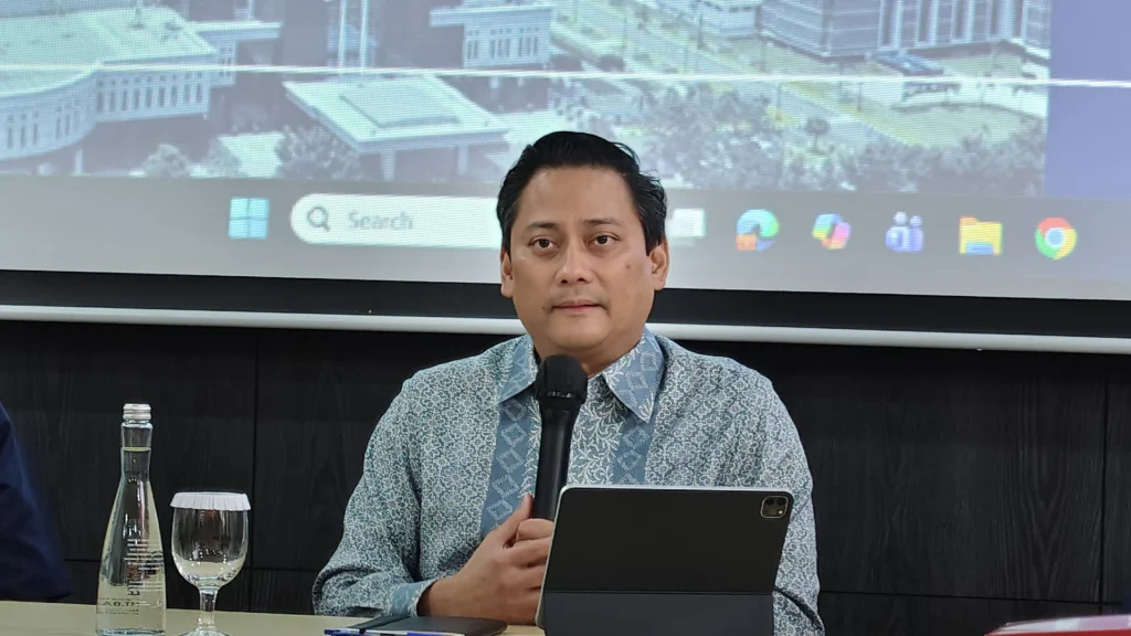 Deputi Gubernur Bank Indonesia (BI) terpilih Thomas Djiwandono (sumber: Owrite/Anisa Aulia)
