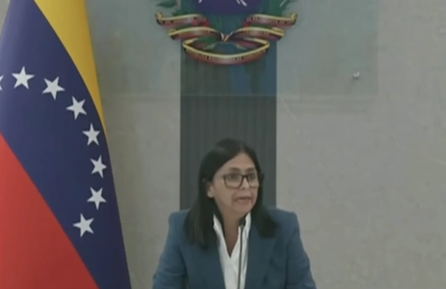 Wakil Presiden Venezuela Delcy Rodríguez.