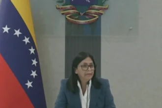 Wakil Presiden Venezuela Delcy Rodríguez.