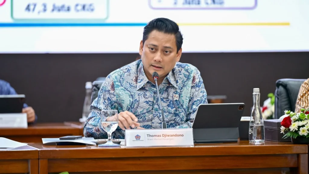 Wakil Menteri Keuangan, Thomas Djiwandono.