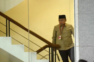 KPK memeriksa Yaqut Cholil Qoumas dalam penyidikan kasus dugaan korupsi kuota haji khusus 2024. (Sumber: Antara Foto/Indrianto Eko Suwarso/foc)