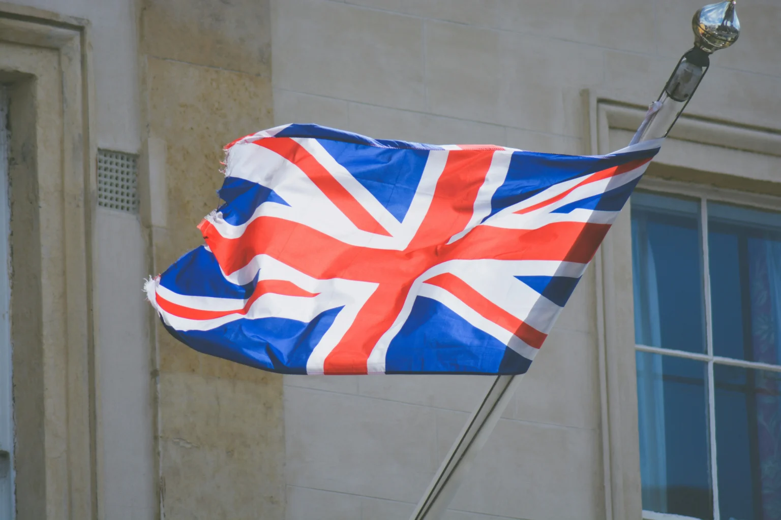 bendera Inggris.