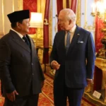 Presiden Republik Indonesia Prabowo Subianto bersama Raja Inggris Charles III