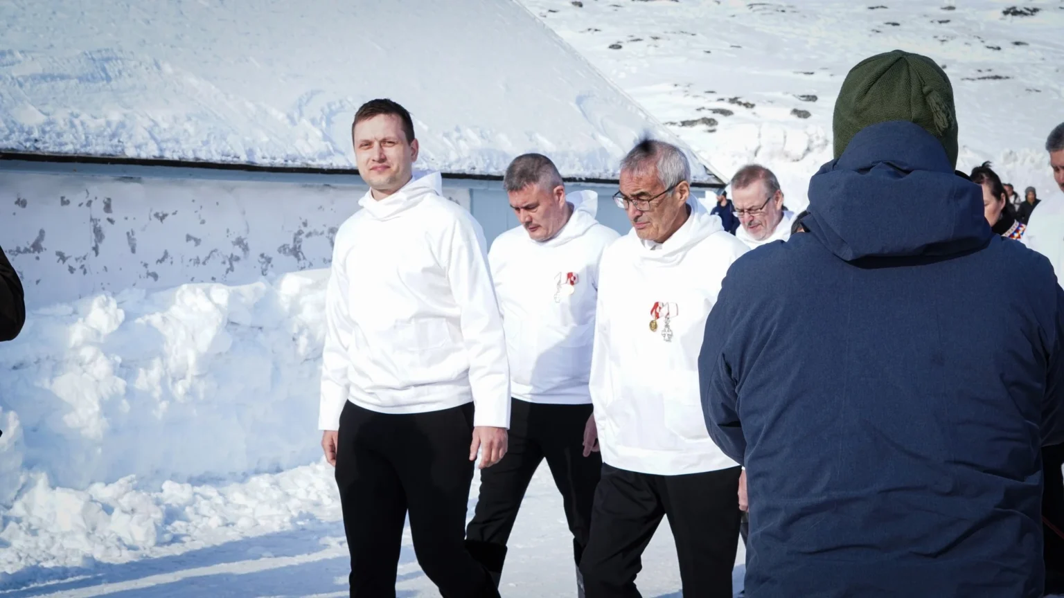 Perdana Menteri Greenland Jens Frederik Nielsen.