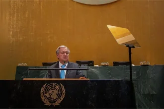 Sekretaris Jenderal Perserikatan Bangsa-Bangsa (PBB) Antonio Guterres