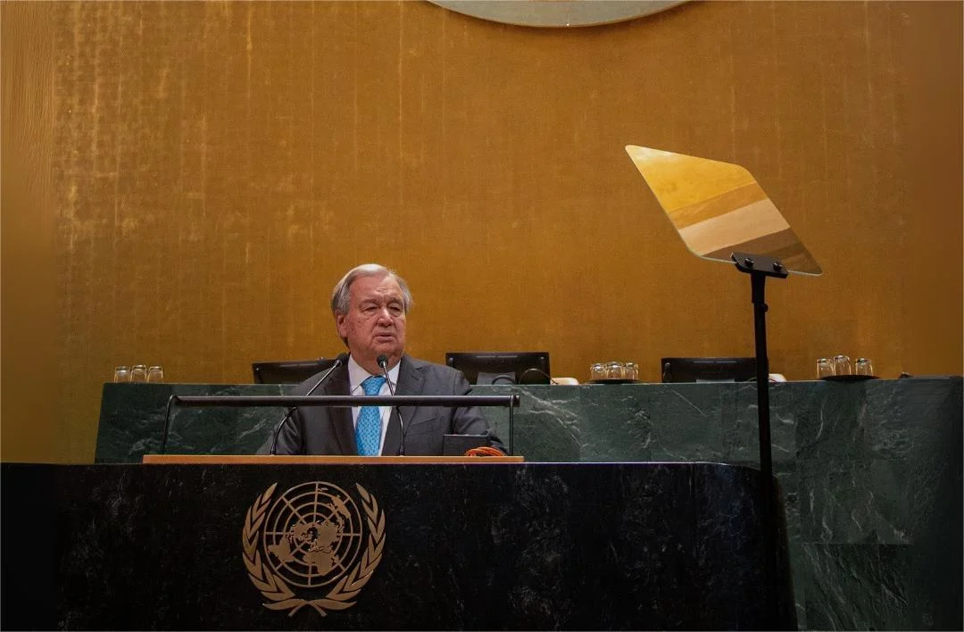 Sekretaris Jenderal Perserikatan Bangsa-Bangsa (PBB) Antonio Guterres