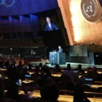 Ilustrasi suasana kegiatan di Gudung PBB
