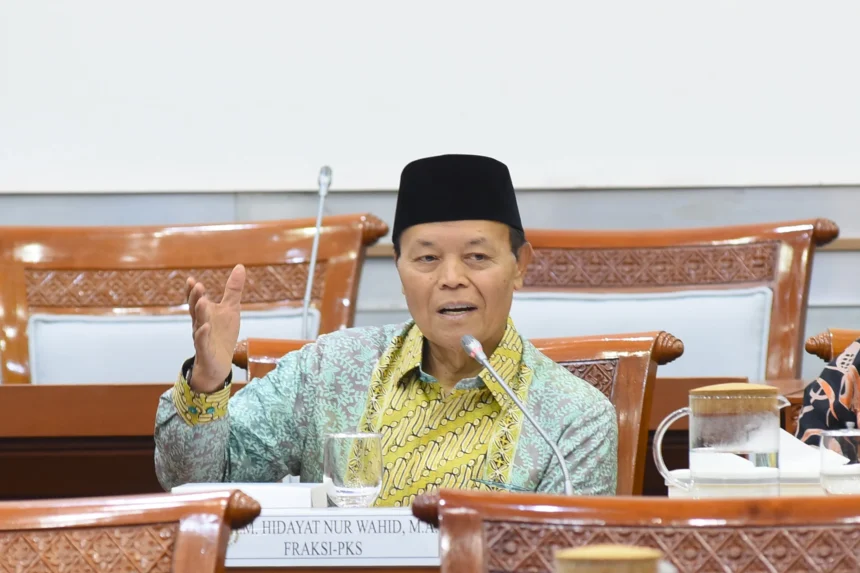 Anggota Komisi VIII DPR RI dari Partai Keadilan Sejahtera (PKS), Hidayat Nur Wahid