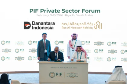 PT Danantara Investment Management menjajaki kerja sama strategis dengan Rua Al Madinah Holding, perusahaan di bawah Public Investment Fund (PIF) Arab Saudi.