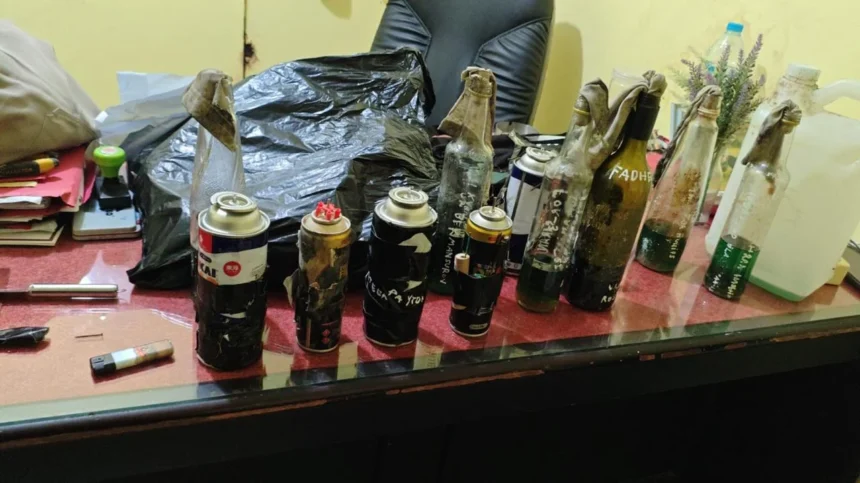 Bahan Peledak yang dipakai siswa SMPN 3 Sungai Raya Kalbar untuk meneror sekolahnya.