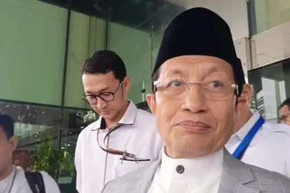 Menag Nasaruddin mengklarifikasi ke KPK mendapatkan pesawat jet pribadi dari OSO.