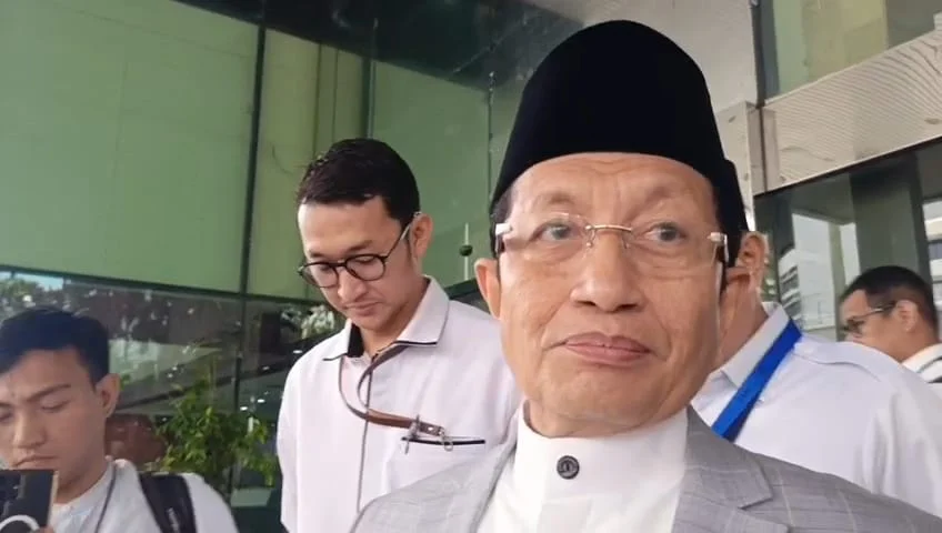 Menag Nasaruddin mengklarifikasi ke KPK mendapatkan pesawat jet pribadi dari OSO.