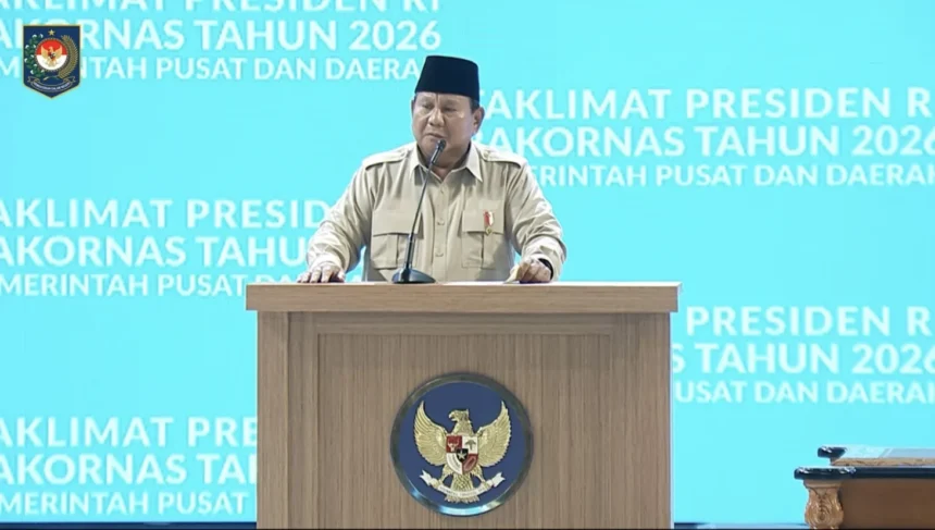 Presiden Republik Indonesia, Prabowo Subianto.