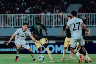 uji coba antara Timnas U-23 Indonesia melawan Mali yang berlangsung pada November lalu