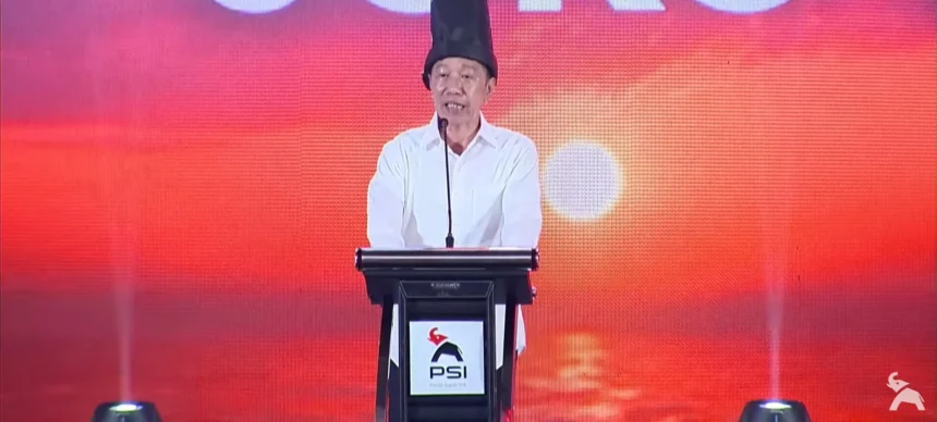 Presiden ke-7 RI Joko Widodo (Jokowi)(sumber: Tangkapan layar dari siaran YouTube PSI)