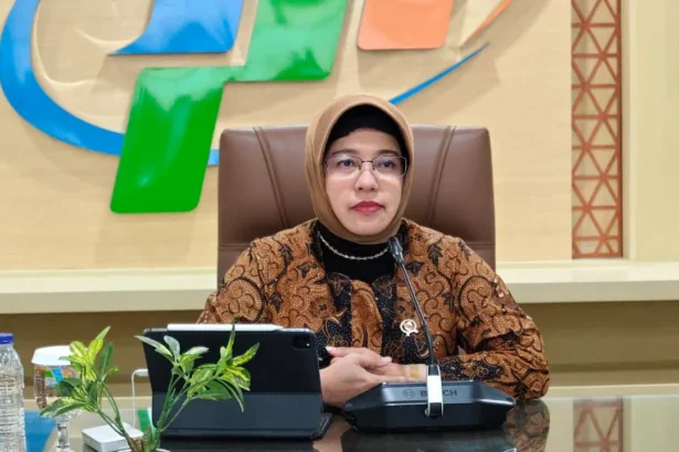 Kepala Badan Pusat Statistik, Amalia Adininggar Widyasanti (sumber: Owrite/Anisa Aulia)