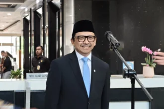 Wakil Menteri Keuangan Juda Agung (sumber: Owrite/Anisa Aulia)