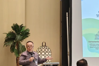 Staf Ahli Menteri Lingkungan Hidup Bidang Kelestarian Sumber Daya Keanekaragaman Hayati dan Sosial Budaya, Nur Adi Wardojo.