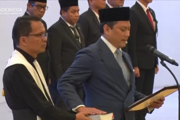 Deputi Gubernur Bank Indonesia Thomas Djiwandono (sumber: Youtube/Mahkamah Agung)