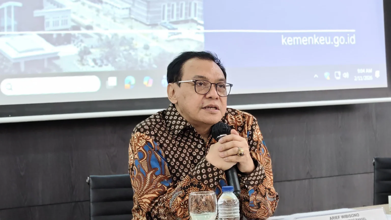 Ketua Sekretariat Pansel DK OJK, Arief Wibisono.