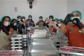 SPPG yang menyiapkan program MBG. (sumber: Dok. Biro Hukum dan Humas BGN)