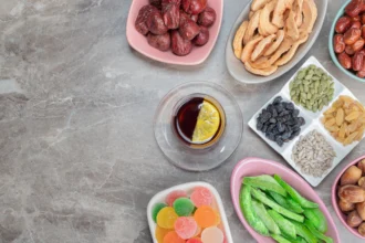 Ilustrasi makanan diet sehat