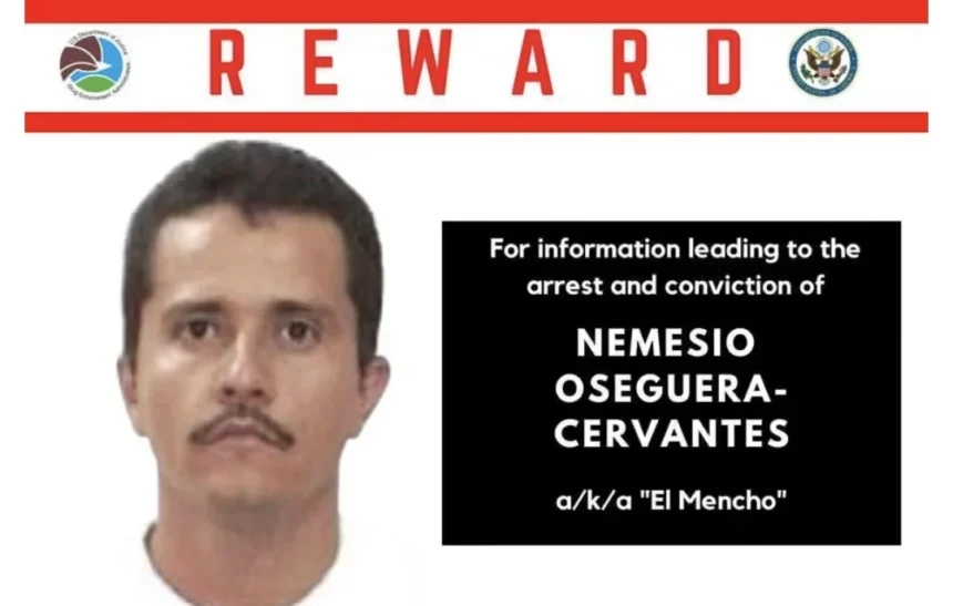 Raja narkoba Meksiko Nemesio Rubén Oseguera Cervantes, juga dikenal sebagai El Mencho.