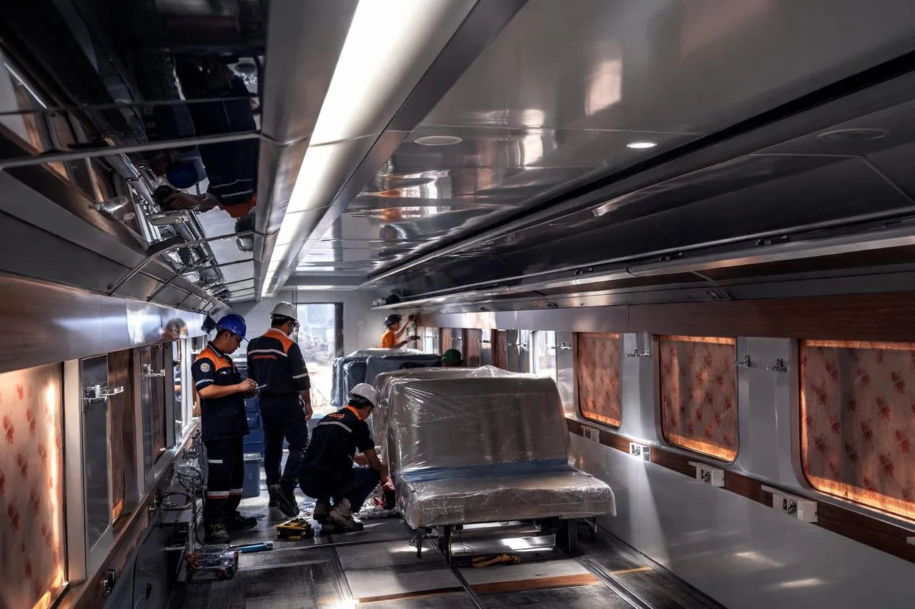 KAI mempersiapkan Kereta Ekonomi Kerakyatan buat Lebaran 2026. (Sumber: Dok. PT KAI)