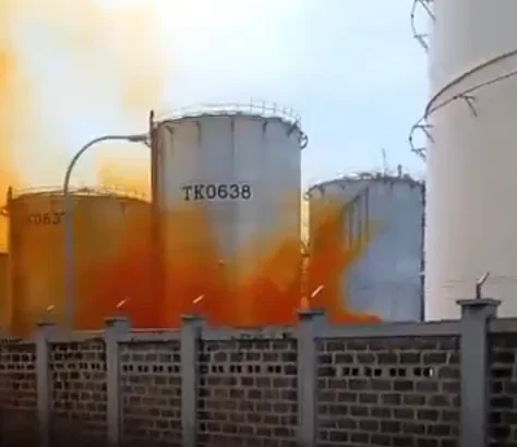 Kebocoran Gas Asam Nitrat