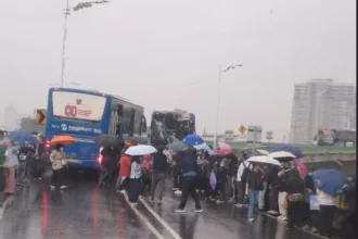 Kecelakaan Dua Armada Transjakarta