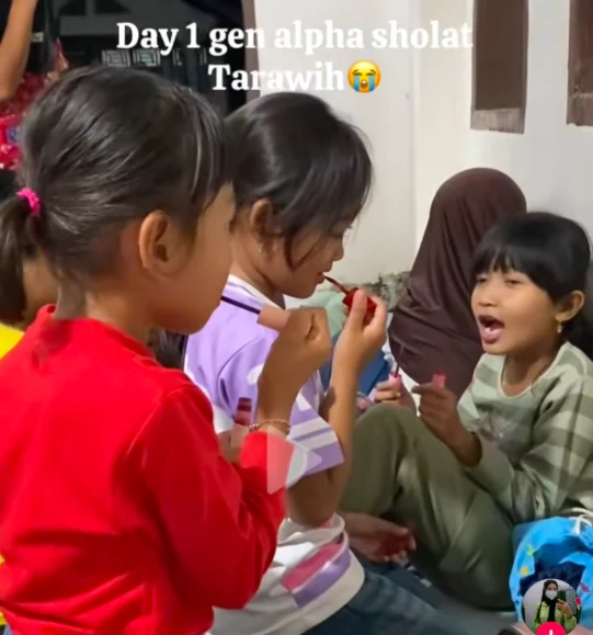 Viral Video Gen Alpha Bersolek