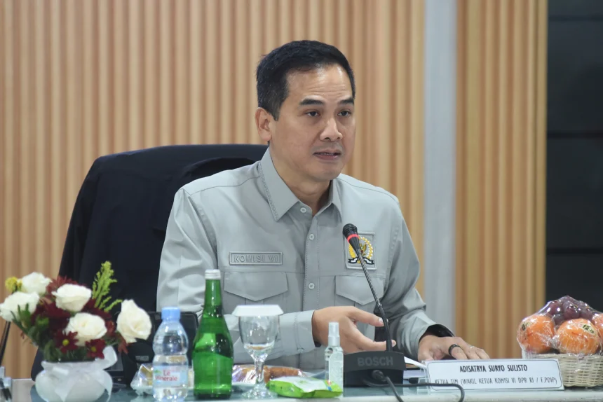 Wakil Ketua Komisi VI DPR RI Adisatria Suryo Sulisto