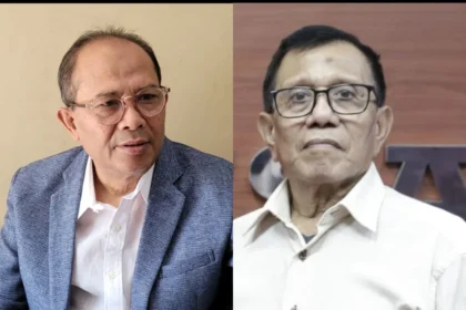 Pendiri FWK Hendry CH (kanan) Bangun dan Koordinator Nasional FWK Raja Parlindungan Pane (kiri). (Dokumen Istimewa)