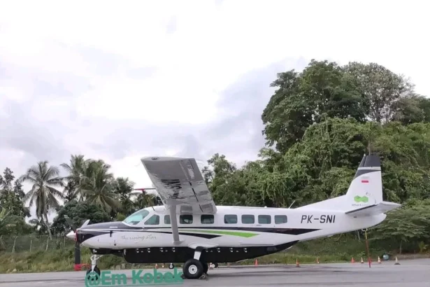 Pesawat milik maskapai Smart Air