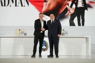 Ketua Umum Persatuan Sepak Bola Seluruh Indonesia (PSSI), Erick Thohir