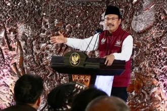 Menteri Sosial Saifullah Yusuf atau Gus Ipul