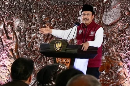 Menteri Sosial Saifullah Yusuf atau Gus Ipul