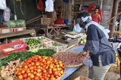 Pedagang di Pasar Tradisional