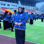 Nurul Akmal saat dilantik jadi PPPK Paruh Waktu (Foto: Instagram Nurul Akmal)