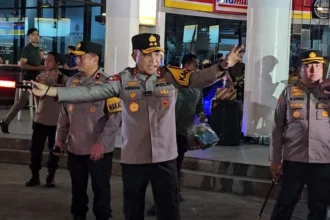 Polda Banten siapkan sistem untuk antisipasi lonjakan volume kendaraan ke Pelabuhan Merak.