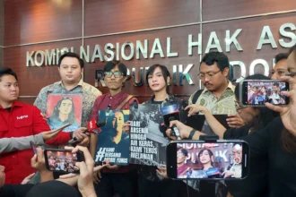 TAUD beraudiensi dengan jajaran Komnas HAM dalam penanganan kasus penyiraman air keras terhadap Wakil Koordinator Kontras Andrie Yunus, 31 Maret 2026, di kantor Komnas HAM.