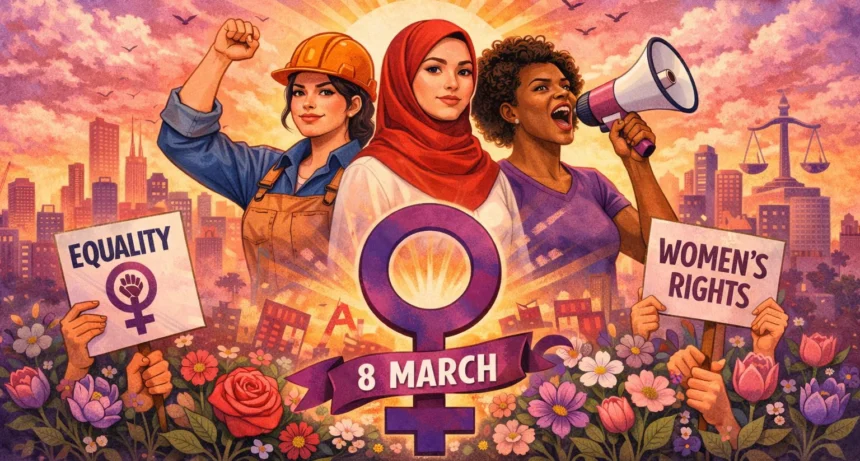 gambar ilustrasi hari perempuan internasional