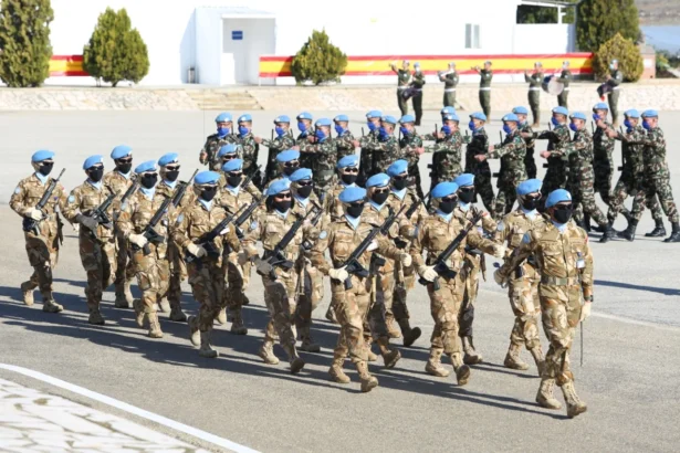 Pasukan TNI dalam misi perdamaian PBB. (Sumber: X/@PMPP_TNI)