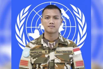 Alm. Praka Farizal Rhomadhon, anggota Yonif 113/Jaya Sakti yang gugur di Lebanon. (Sumber: IG @farizalrmdn17)