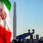Ilustrasi rudal Iran. (Sumber: X/Iran Mil Updates)