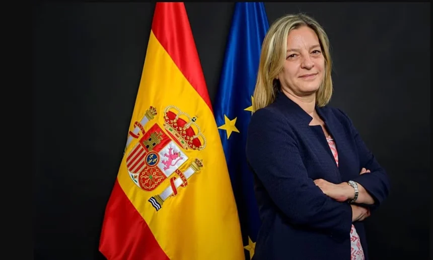 Duta Besar Spanyol untuk Negara Israel, Ana María Sálomon Pérez. (sumber: x/@Itongadol)