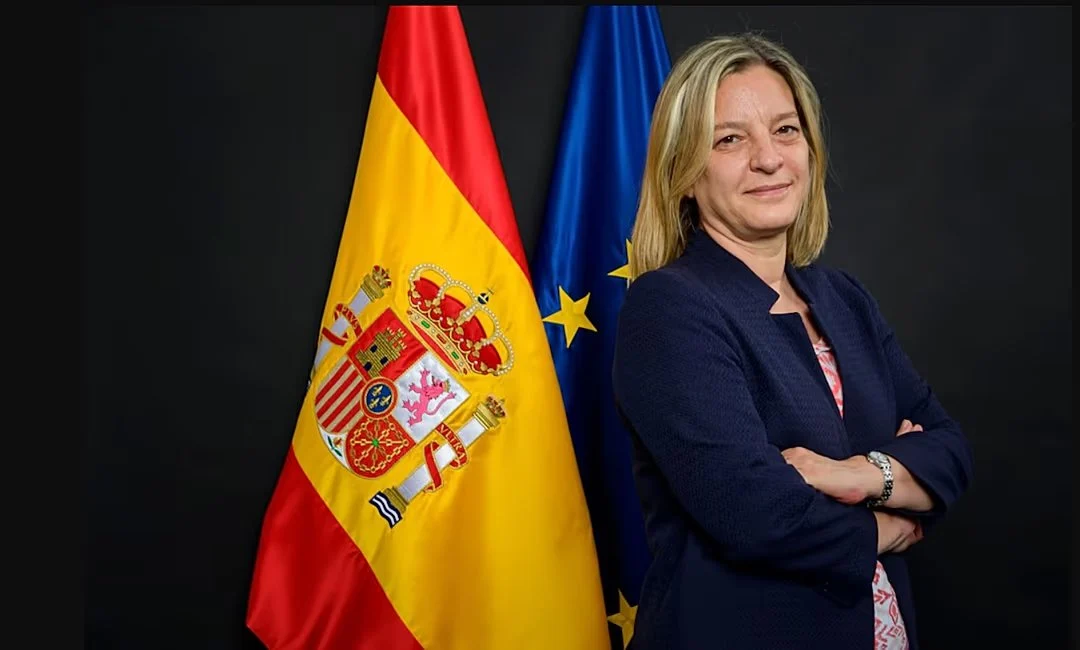 Duta Besar Spanyol untuk Negara Israel, Ana María Sálomon Pérez. (sumber: x/@Itongadol)