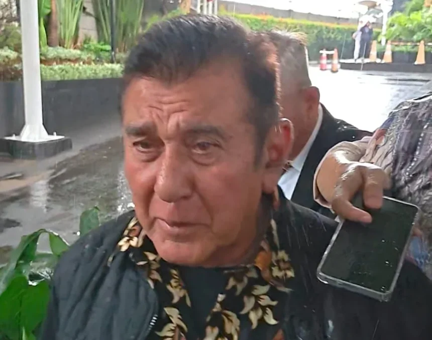 Ketum Ormas PP, Japto Soerjosoemarno selesai diperiksa KPK kasus korupsi gratifikasi metrik ton di lingkungan Pemkab Kukar.